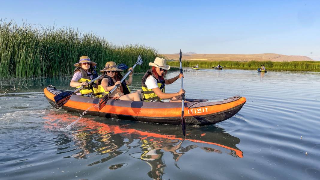 Eşsiz Dilkaya Deltası, kano tutkunlarına ev sahipliği yapıyor 1